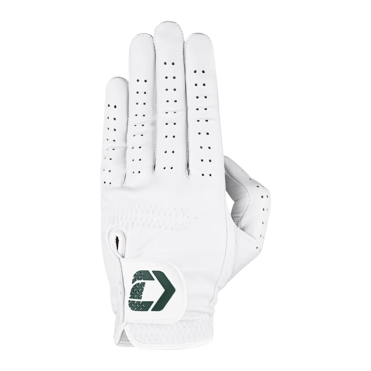 White Cabretta golf glove manufactured for Outgrip Australia