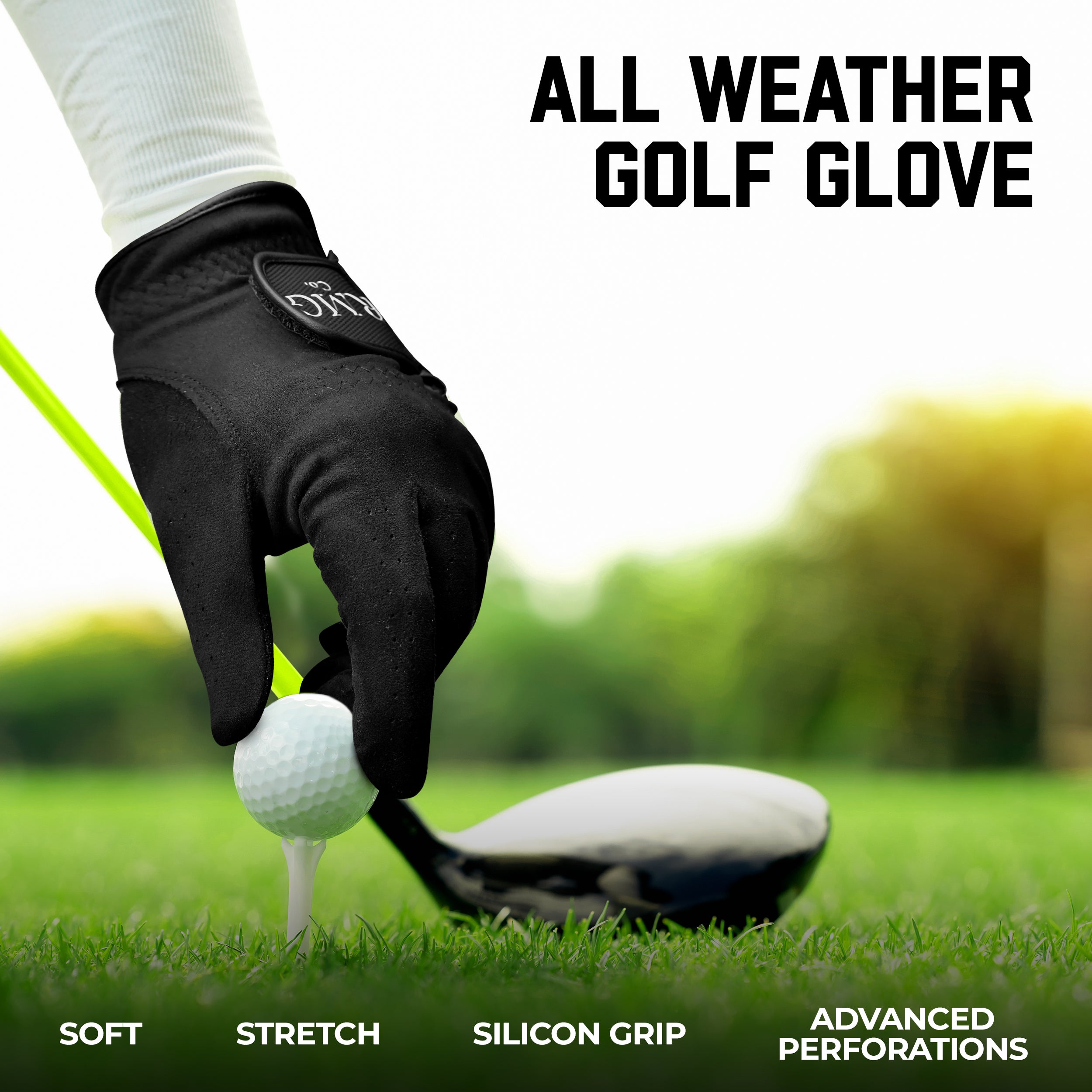Premium Suede Rain Golf Glove