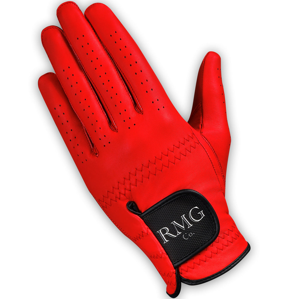 Cherry Red Golf Glove