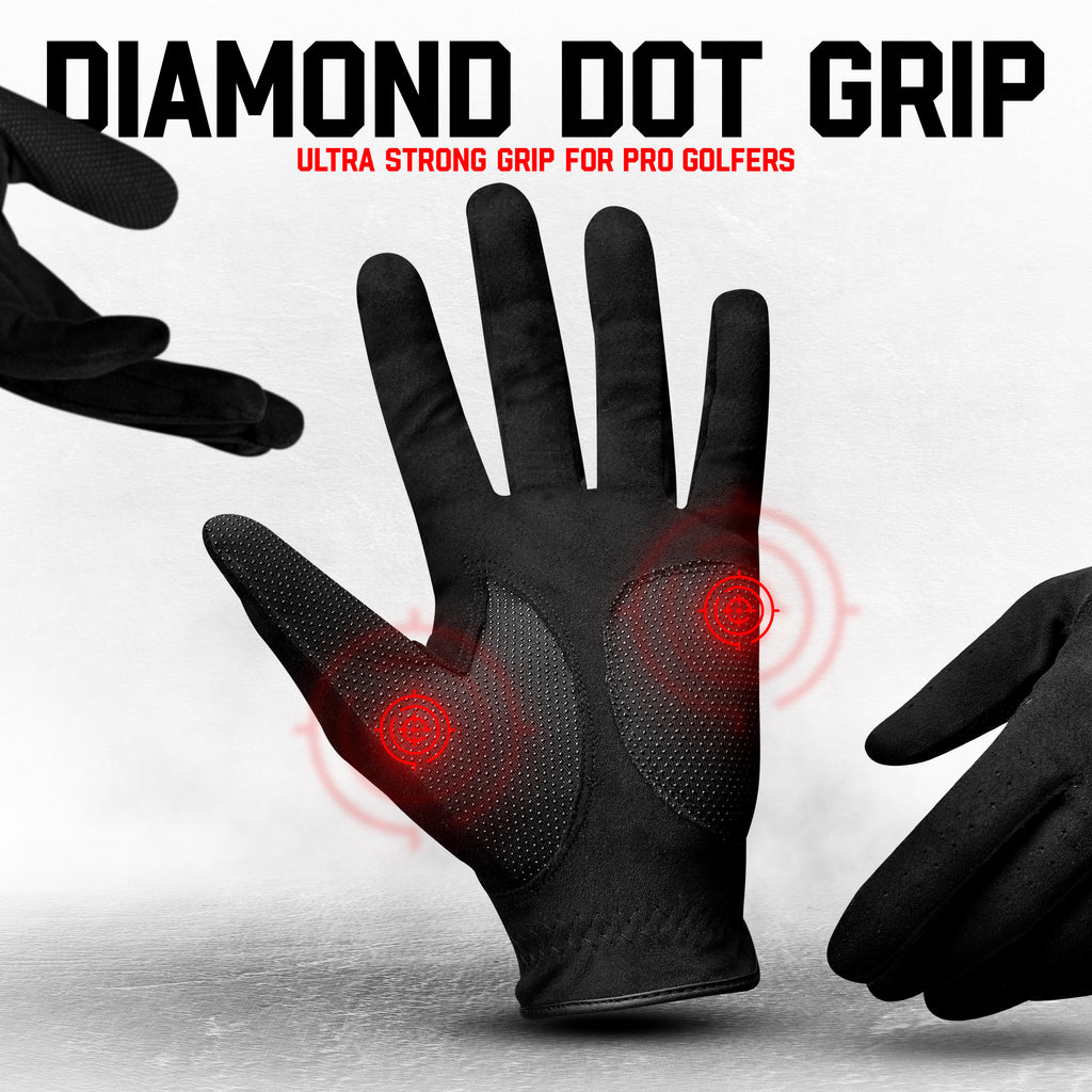 Premium Suede Rain Golf Glove